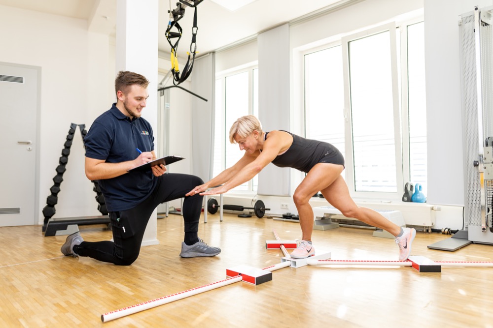 Knietraining – bei der Physiotherapie in Münster